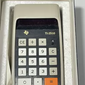 TI-2510 TEXAS INSTRUMENTS Calculator Box #2
