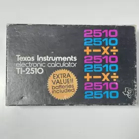 TI-2510 TEXAS INSTRUMENTS Calculator Box #3