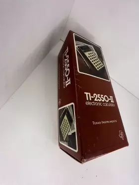 TI-2550-11 TEXAS INSTRUMENTS Calculator Book Box #3