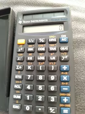 TI-25X TEXAS INSTRUMENTS Solar Scientific Pocket Calculator