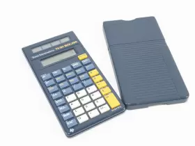 TI-31 TEXAS INSTRUMENTS Solar Scientific Calculator Cover