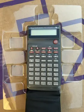 TI-3200 TEXAS INSTRUMENTS Box Pro Dialer Calculator