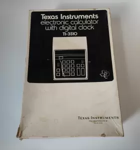 TI-3510 TEXAS INSTRUMENTS Calculator Digital Clock #2