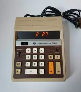 TI-3510 TEXAS INSTRUMENTS Calculator Digital Clock #3