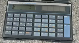 TI-37 TEXAS INSTRUMENTS Galaxy Solar Calculator #2