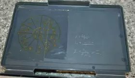 TI-37 TEXAS INSTRUMENTS Galaxy Solar Calculator #3