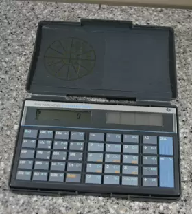 TI-37 TEXAS INSTRUMENTS Galaxy Solar Calculator