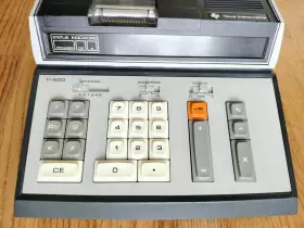 TI-500 TEXAS INSTRUMENTS Desktop Printing Calculator Display #2