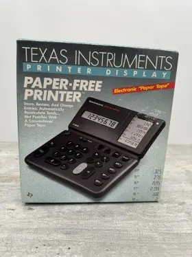 TI-5038 TEXAS INSTRUMENTS Paper Printer Lcd Display