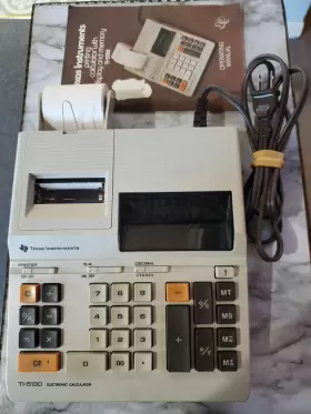 TI-5130 TEXAS INSTRUMENTS Printing Calculator Manual