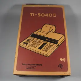 TI-5140 TEXAS INSTRUMENTS Desktop Printing Calculator Box