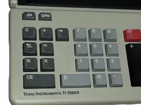TI-5160 TEXAS INSTRUMENTS Calculator Adding #3