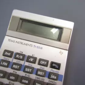 TI-55III TEXAS INSTRUMENTS Scientific Programmable Calculator #2