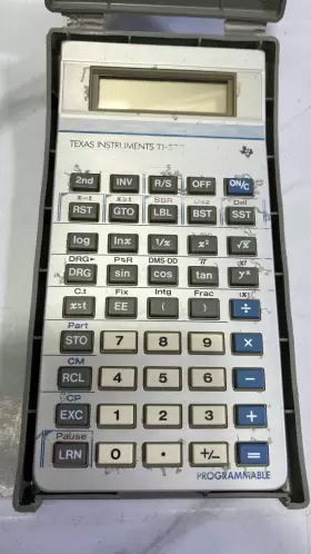 TI-57II TEXAS INSTRUMENTS Programmable Calculator #3