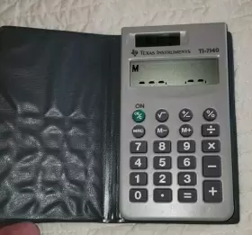 TI-7140 TEXAS INSTRUMENTS Solar Calculator Cover