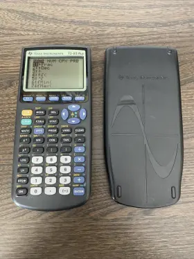 TI-83US TEXAS INSTRUMENTS Graphing Calculator Cover #2