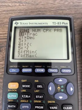 TI-83US TEXAS INSTRUMENTS Graphing Calculator Cover #3