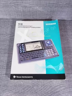 TI-92 TEXAS INSTRUMENTS Guidebook #2