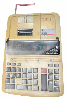 TI5650 TEXAS INSTRUMENTS Printing Calculator Superview