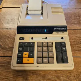 BC-1232PV TOSHIBA Printing Calculator #2
