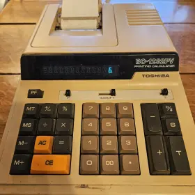 BC-1232PV TOSHIBA Printing Calculator