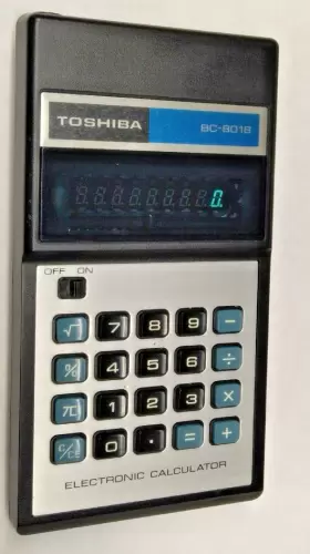 BC-8018 TOSHIBA Calculator