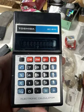 BC-8111 TOSHIBA Desktop Calculator Classic