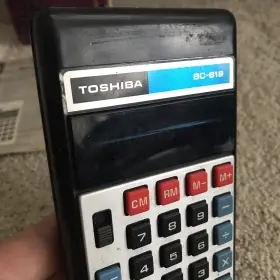 BH-113 TOSHIBA Calculator Handheld #2