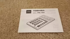 HB-103 TOSHIBA Gently Solar Calculator Box #2
