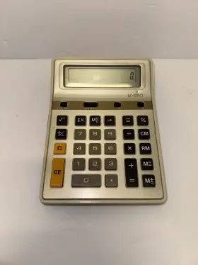LC-1250 TOSHIBA Calculator Desktop #2