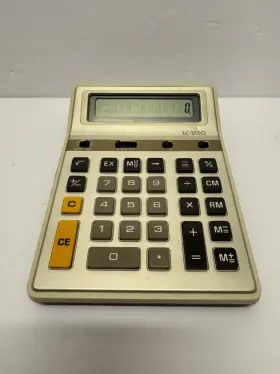 LC-1250 TOSHIBA Calculator Desktop