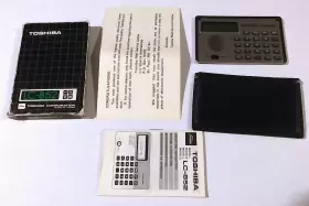 LC-852 TOSHIBA American Calculator Manual Box