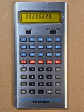 SLC-8300 TOSHIBA Scientific Pocket Calculator
