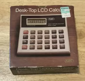 LC-8050 TOZAI Desk Top Lcd Calculator Box