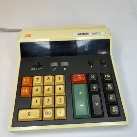 1217-II TRIUMPH-ADLER Royal Ta Arbm Calculator Office Plug