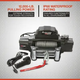 LD-TT12000A ULTRA-TOW Xtp Volt Road Winch #2
