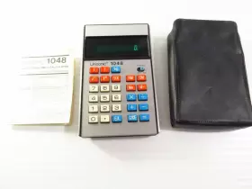 1048-A UNISONIC Handheld Calculator Lcd Display