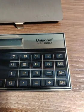 7220 UNISONIC Personalized Jerry Lc Pocket Calculator #3