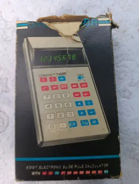 748R UNISONIC Slide Rule Calculator