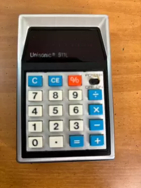 911L UNISONIC Calculator Pocket #3