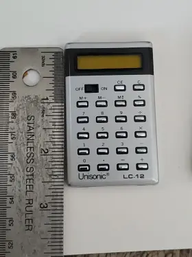 LC-12 UNISONIC Micro Calculator