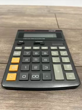 LC1299X UNISONIC Calculator Digits Dual Power Big Display #2