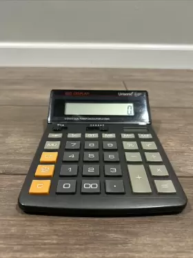 LC1299X UNISONIC Calculator Digits Dual Power Big Display #3