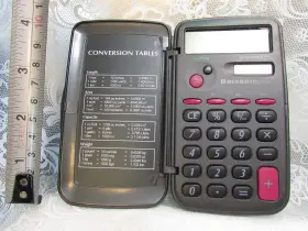 LC1416 UNISONIC Dual Power Solar Calculator Hinged #2