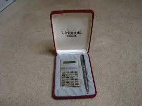 LC7204 UNISONIC Deluxe Calculator Pen Watch