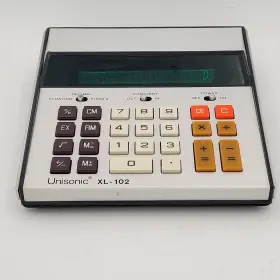 XL-102 UNISONIC Desktop Calculator