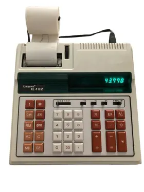 XL-132 UNISONIC Printing Calculator