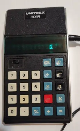 801R UNITREX Calculator Clean Charger