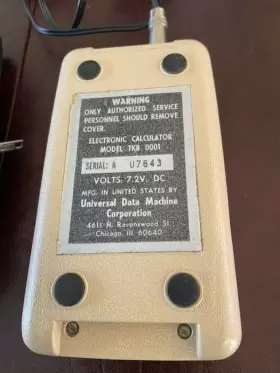 TKB0001 UNIVERSAL DATA MACHINE Udm Tkb Calculator Charger #3