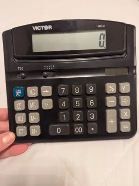 1200-3 VICTOR Calculator Solar Malaysia